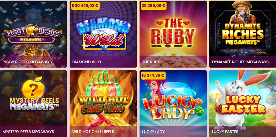 mount gold casino slots