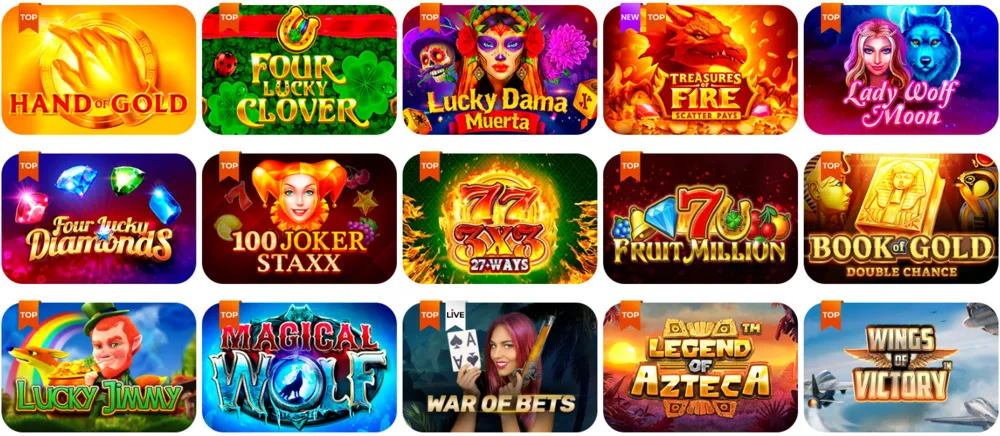 AllRight Casino spel och spelautomater