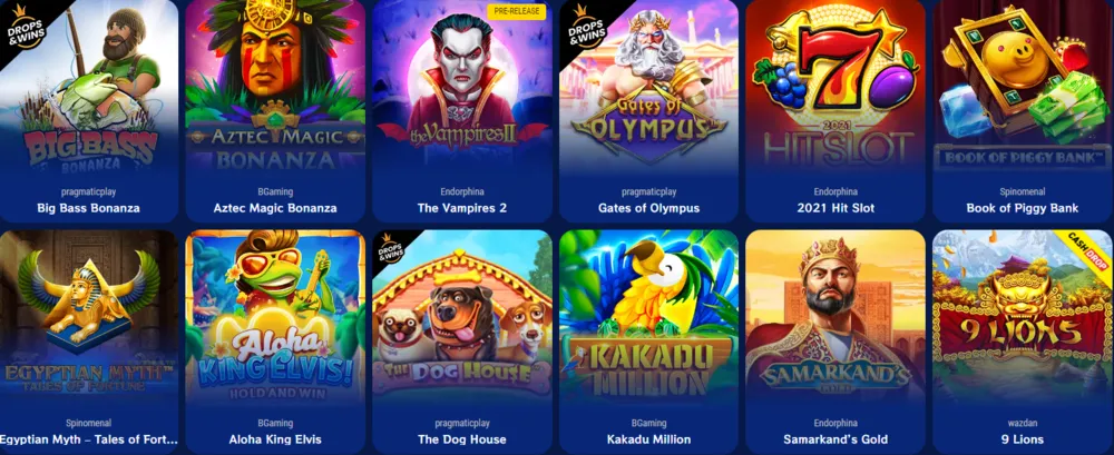 kakadu casino games