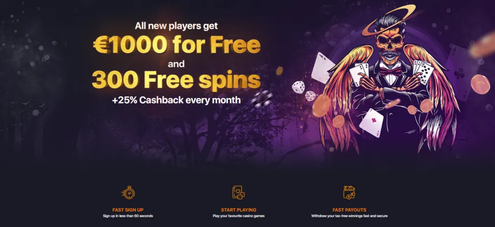 praisecasino welcome bonus