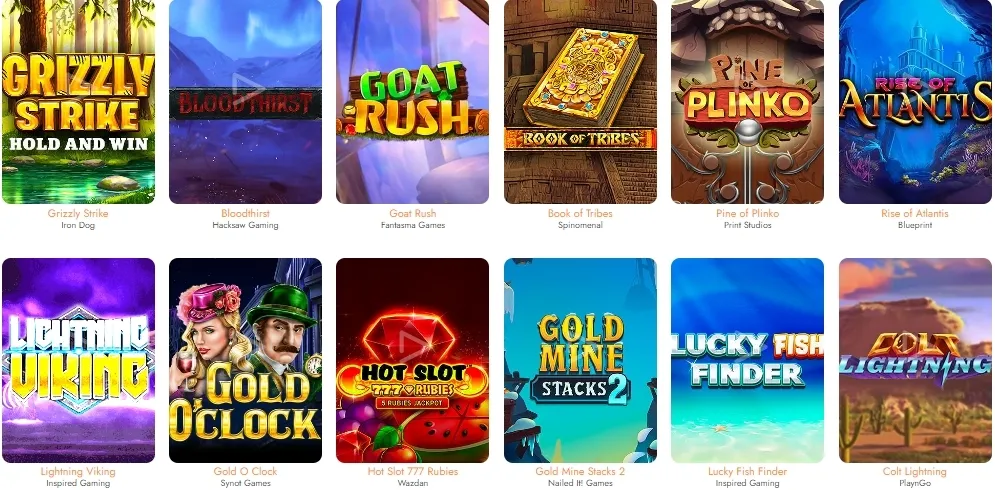 Casimba Casino spel och slots