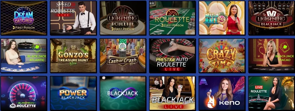 Ohmyzino Casino spel och slots