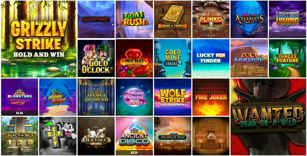 Slotnite Casino spel och slots